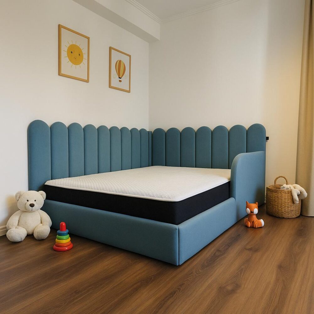 Saltea Memory Silver Ion – confort ortopedic cu strat de spumă cu memorie | Pătuțul lui Eric