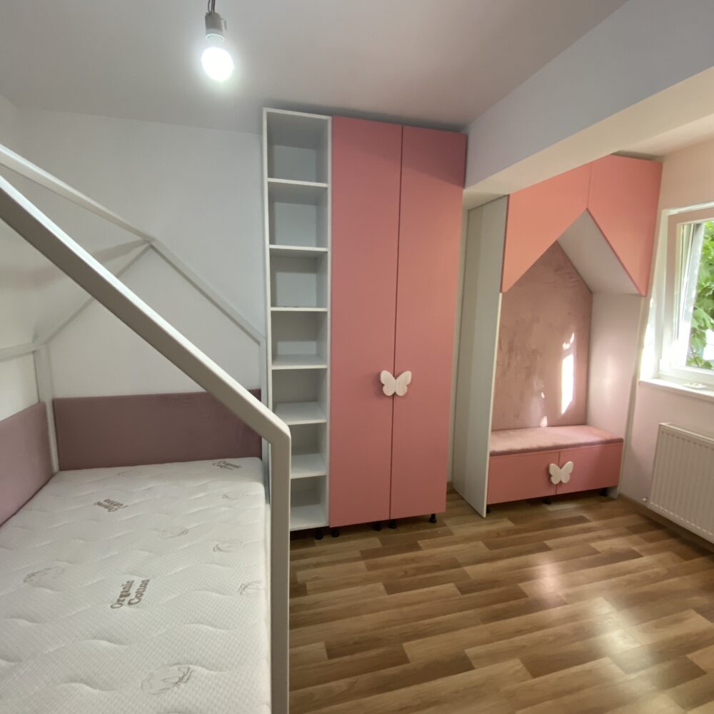 Proiect 28 – Cameră pentru fetiță de 9 ani