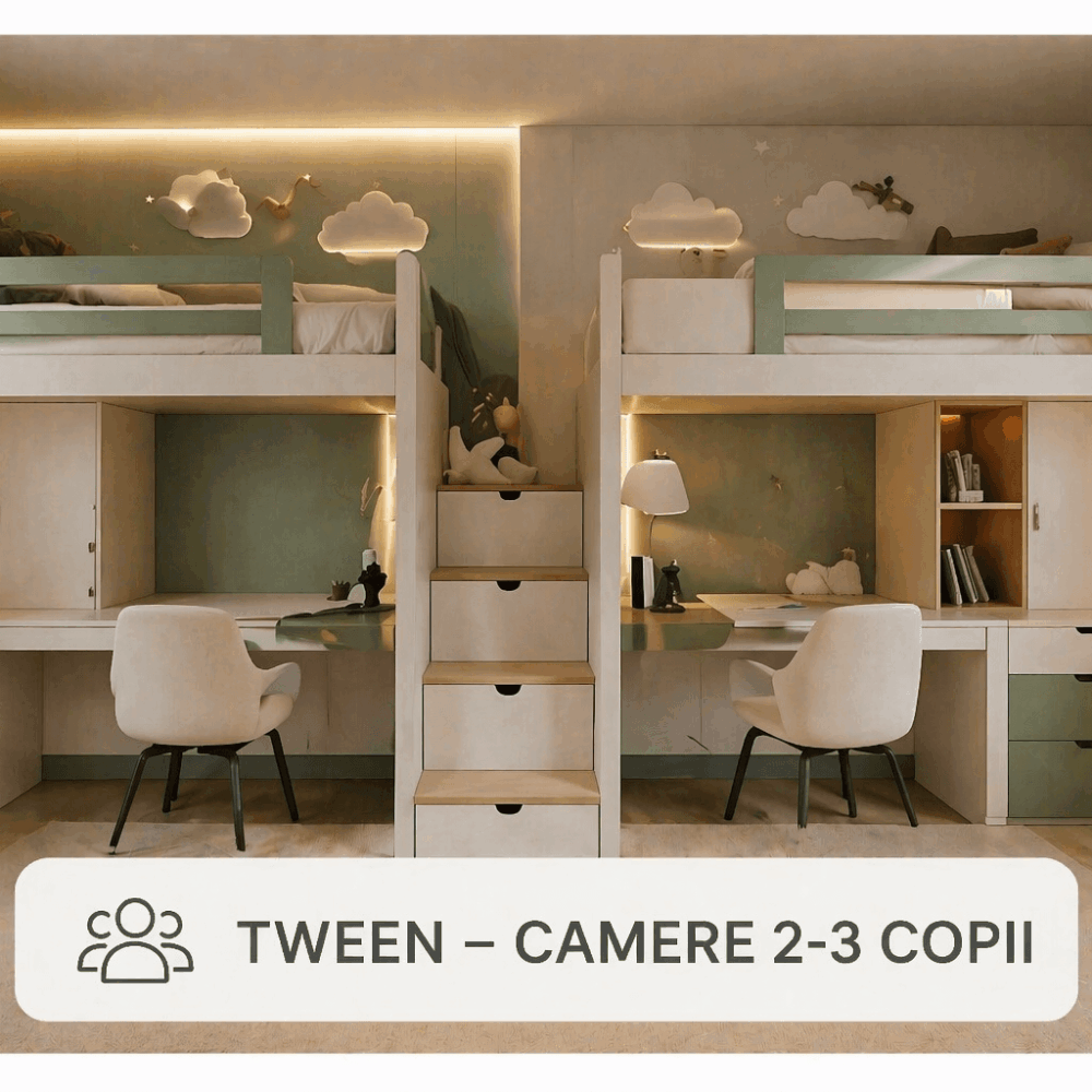 Tween - Camere 2-3 copii