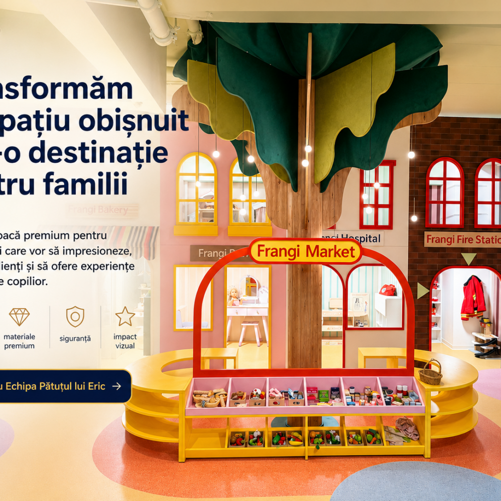 Frangipani Constanța – loc de joacă indoor personalizat